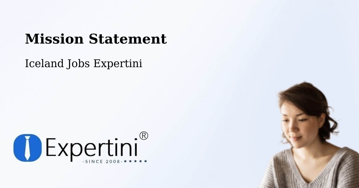 Corporate Mission – Borgarnes - Iceland Jobs Expertini
