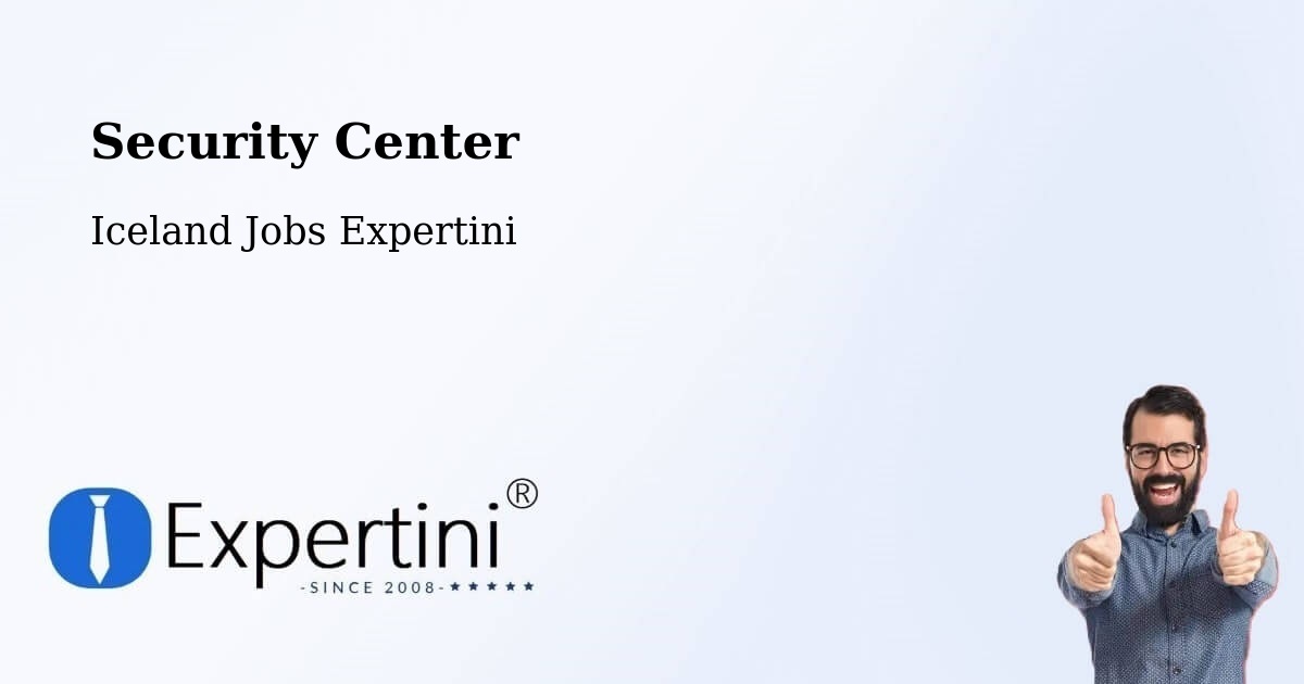 Security & Compliance – Borgarnes - Iceland Jobs Expertini